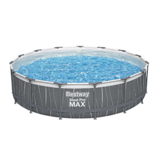 PISCINE TUBULAIRE RONDE BESTWAY STEEL PRO MAX -  Ø4,57 x 1,07M