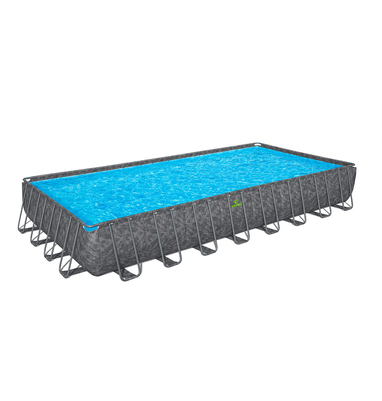 PISCINE TUBULAIRE RECTANGULAIRE YZAKI STYLE SANS FILTRATION – 9,56 x 4,88 x 1,32M
