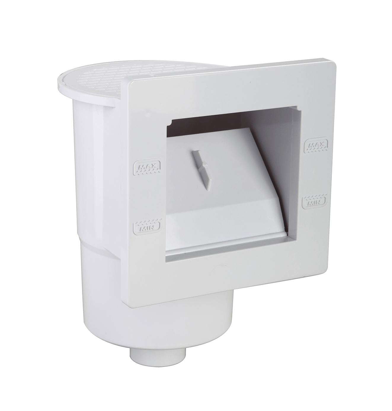 PISCINE HORS-SOL ACIER RONDE O&rsquo;BYA BLANCHE SANS FILTRATION – Ø3,50 x 1,20M
